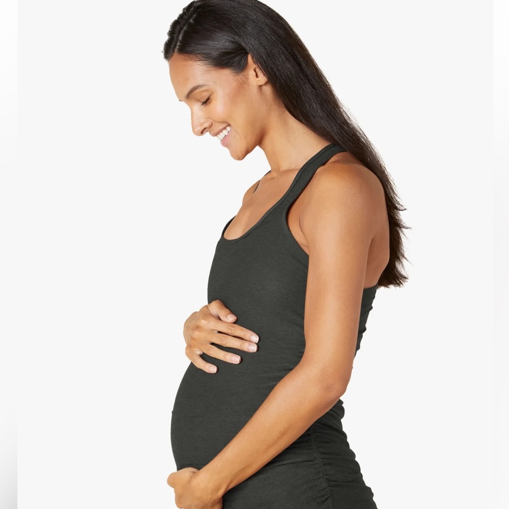 Featherweight Let It Grow Racerback Maternity Tank